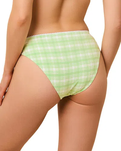 Solid & Striped Daphne Bikini Bottom In Pistachio In Green