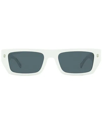 Dsquared2 Icon Rectangular Sunglasses In Gray
