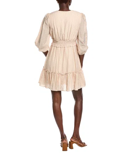 Taylor Solid Mini Dress In Neutral