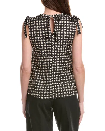 Max Mara Ada Top-woven Top In Black