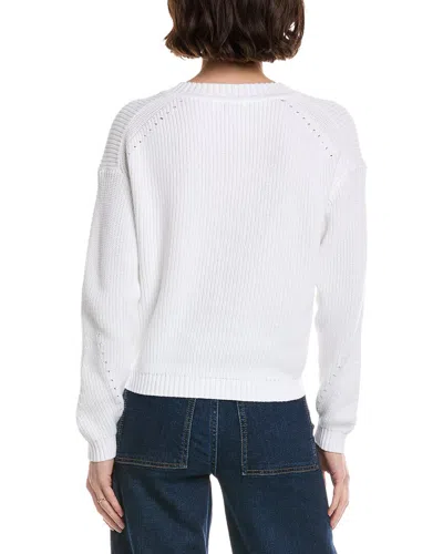 Metric Knits Pullover In White