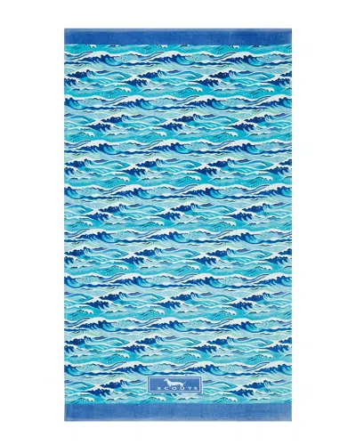 Scout Making Waves Oversized Beach Towel In Blue