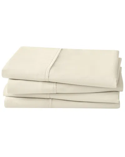 Simmons Essential Solid 4-pack Pillowcases In Yellow