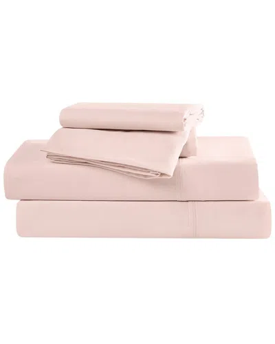 Simmons Essential Solid Sheet Set In Pink