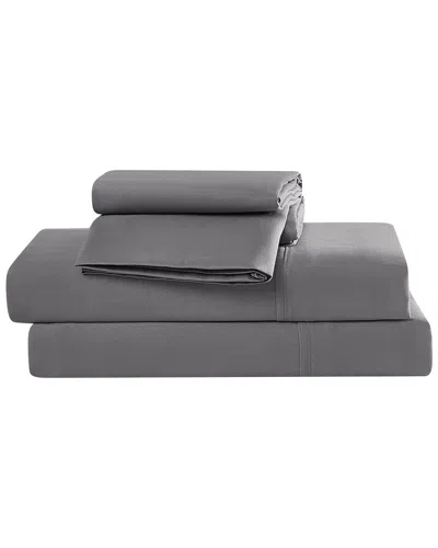Simmons Essential Solid Sheet Set In Gray