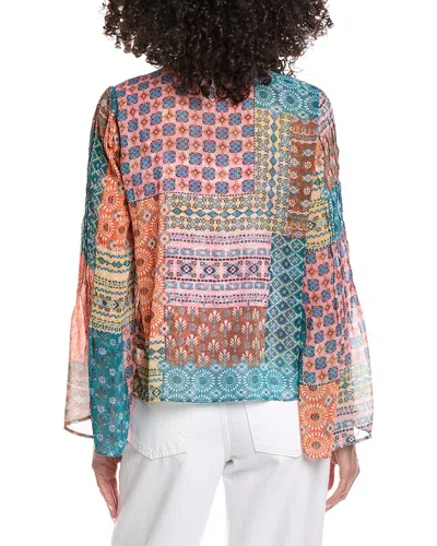 Nicole Miller Blouse In Blue