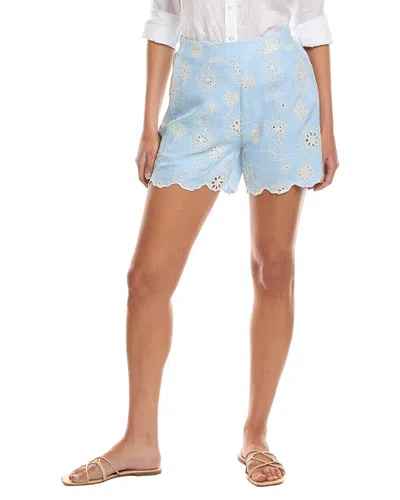 Anna Kay Lewis Short In Blue
