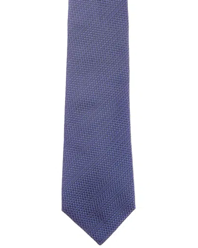 Etro Blue Silk Tie In Blue