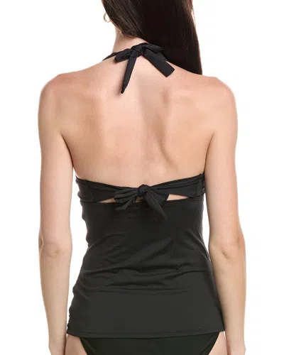 Tommy Bahama Pearl Underwire Full Coverage Tankini In Black