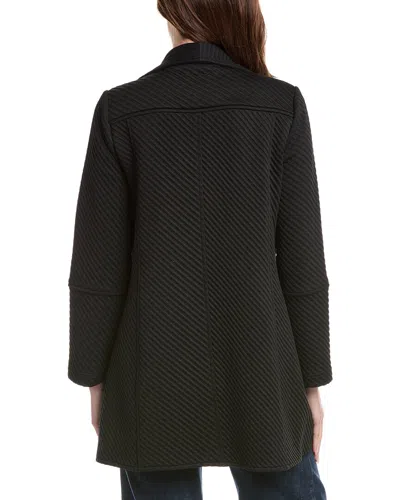 Sam Edelman Drape Front Jacket In Black