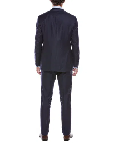 Canali 2pc Wool Suit In Black