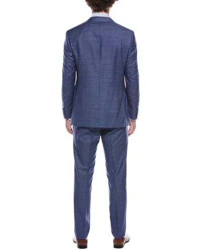 Canali 2pc Wool Suit In Blue