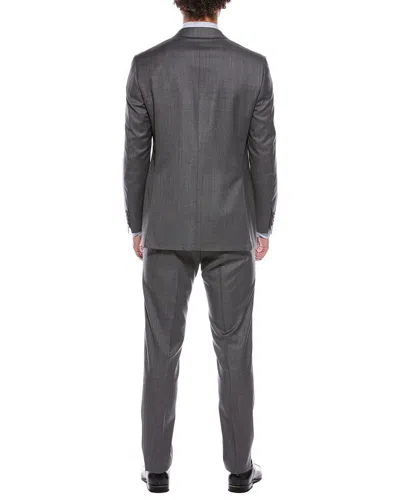 Canali 2pc Wool Suit In Gray