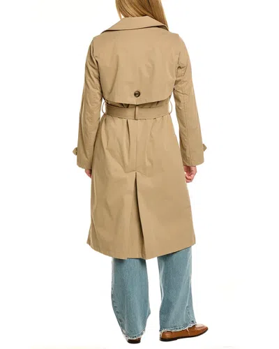 Sam Edelman Trench Coat In Brown