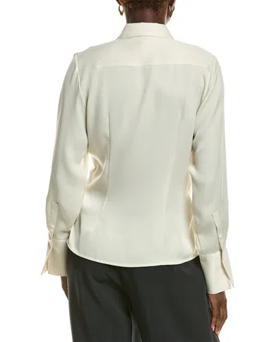 Rag & Bone Button Front Camisole Blouse In White