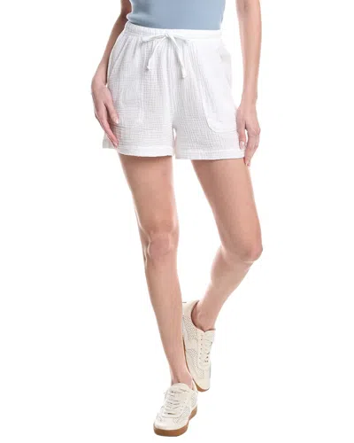 Splendid Gauze Short In White