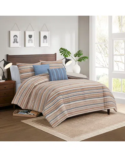 Modern Threads Monty Comforter Set In Brown
