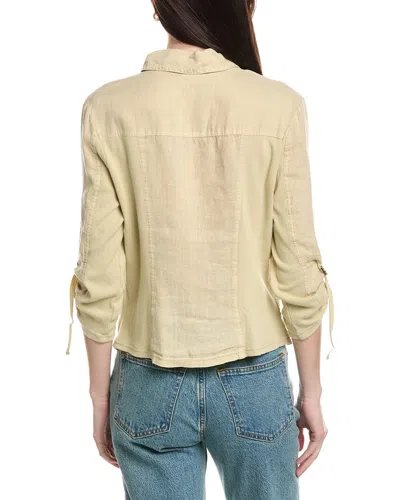 Xcvi Waldon Button Up Jacket In Celery In Neutral