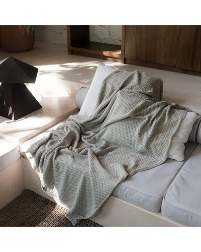 Rest And Reset Rest & Reset Pause Throw Blanket In Gray