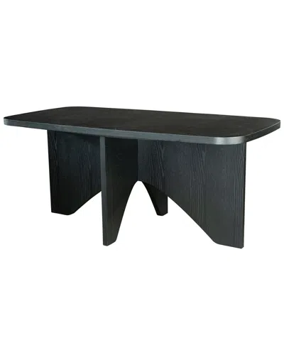 Statements By J Finneas Rectangular Dining Table In Black
