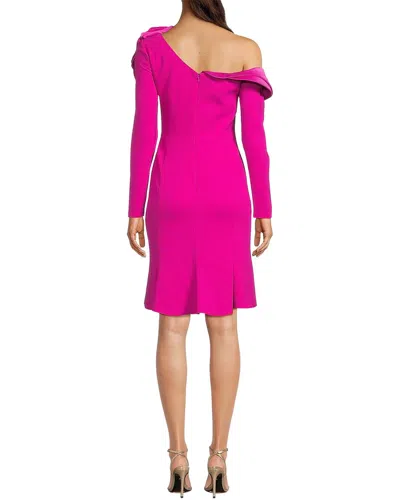 Shani Solid Mini Dress In Pink