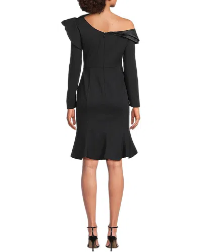 Shani Solid Mini Dress In Blue