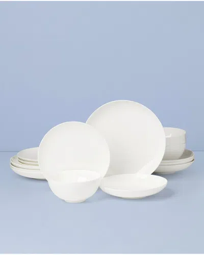 Lenox Studio 1414 Coupe 16pc Dinnerware Set In White