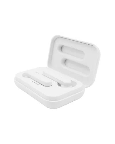 Ztech Wireless Speaker & Earbuds In White