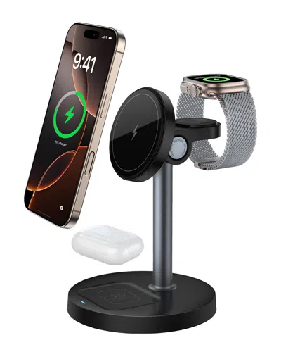 Ztech Magnetic 3-in-1 Wireless Charging Station In Pattern