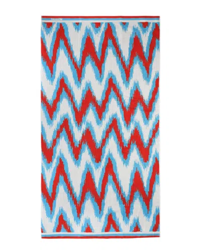Missoni Abstract Cotton Beach Towel In Multi