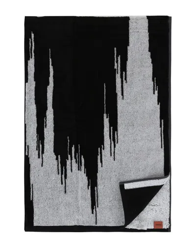 Missoni Skunk Bath Towel In Black