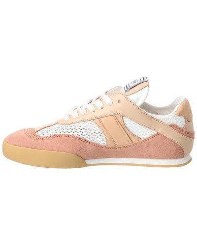Chloé Chloe Kick Leather Sneaker In White