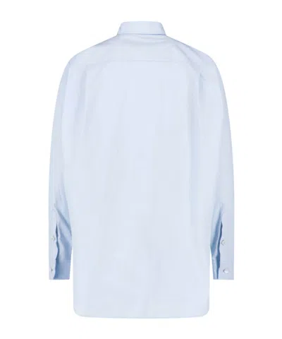 Jil Sander Oversized Button-up Shirt In Black