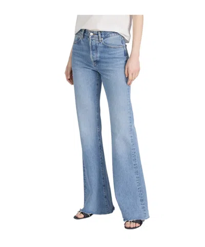 Frame Belt Loop Jeans In Blue
