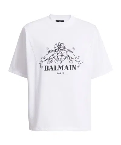 Balmain Vine T-shirt In Multi