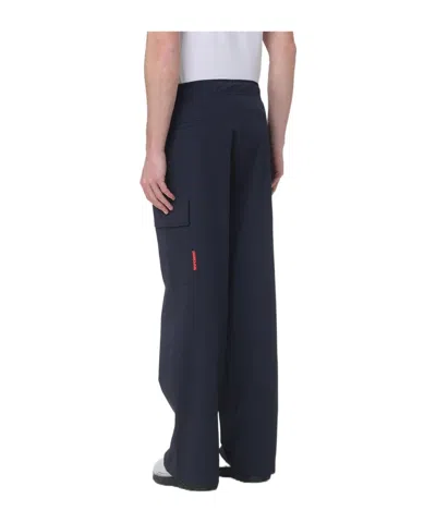 Just Cavalli Drawstring Cargo Pants In Multi