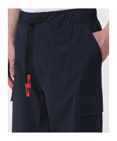 Just Cavalli Drawstring Cargo Pants In Multi