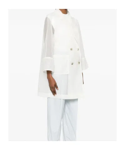 Herno Patch-pocket Coat In White