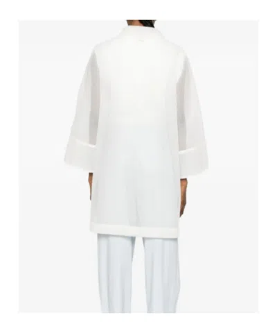 Herno Patch-pocket Coat In White