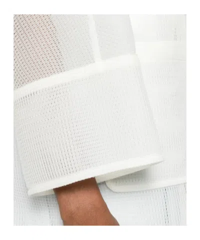 Herno Patch-pocket Coat In White