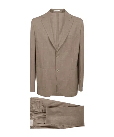 Eleventy Single-breasted Two-piece Suit In Multi