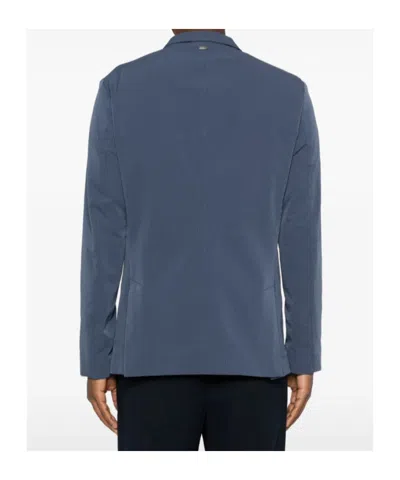 Herno Notched-lapel Blazer In Black