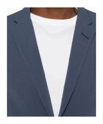 Herno Notched-lapel Blazer In Black