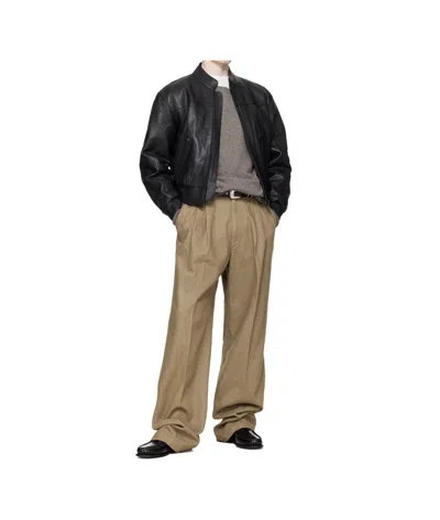 Sunflower Zip-front Elasticated-cuff Jacket In Black