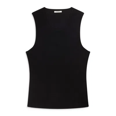 Entire Studios Sleveeless T-shirt In Black
