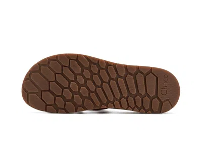 Chaco Lowdown Leather Flip In Brown