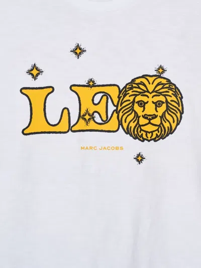Marc Jacobs Zodiac Leo-print T-shirt In White