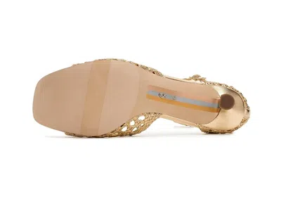 Sam Edelman Peyton Ankle Strap Sandal In Gold