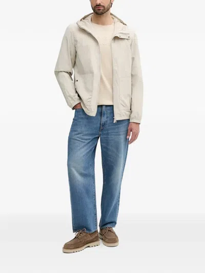 Barbour Logo-embossed T-shirt In Neutral