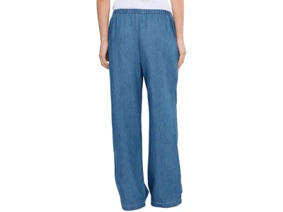 Madewell Denim Pull-on Pants In Blue